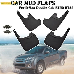 Set Mud Flaps For Isuzu D-Max Dmax 2011-2019 Holden Colorado 7 MU-X RT50 RT85 RG Mudflaps Splash Guards Mudguards Front Rear