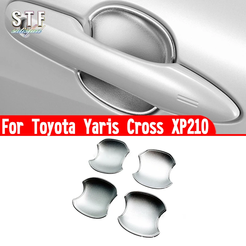 

Для Toyota Yaris Cross XP210 2020-2023 автомобильные аксессуары дверная чаша крышка отделка протектор молдинг декоративные наклейки W4