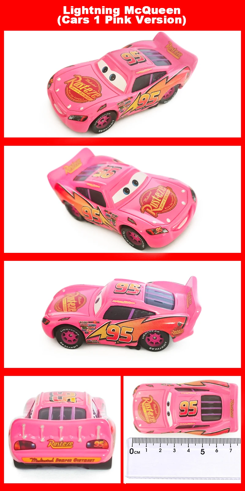Pixar Cars Inertial Assistance Alloy Offroad-Fahrzeug Lightning McQueen Storm Cruz Mater Jackson Ramirez Kinderspielzeug Geschenke – Detail 20