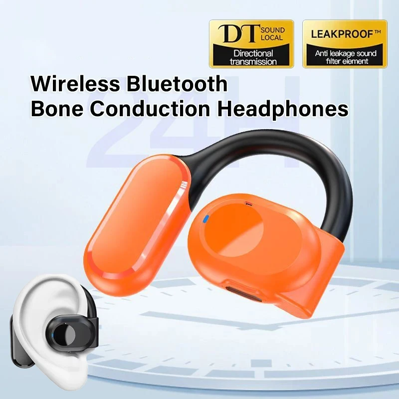 XIAOMI سماعات رأس لاسلكية واحدة الأذن اليمنى بلوتوث توصيل العظام يدوي إلغاء الضوضاء سماعات للأعمال الرياضية #1