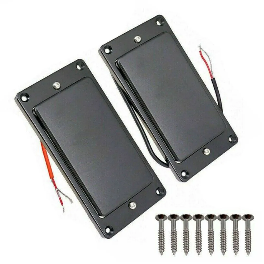 

2PCS Sealed Design Guitar Sealed Humbucker Pickups Double Inductor Black Color Double Inductor Pickup Set