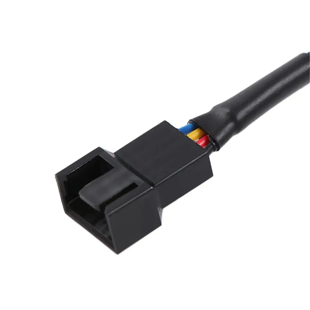 Fan 4P Adapter Cable Cooling System 4 PIN Power Cables 3 Pin Cable for Computer Fan Fan Extension Cable PWM Extension Cable