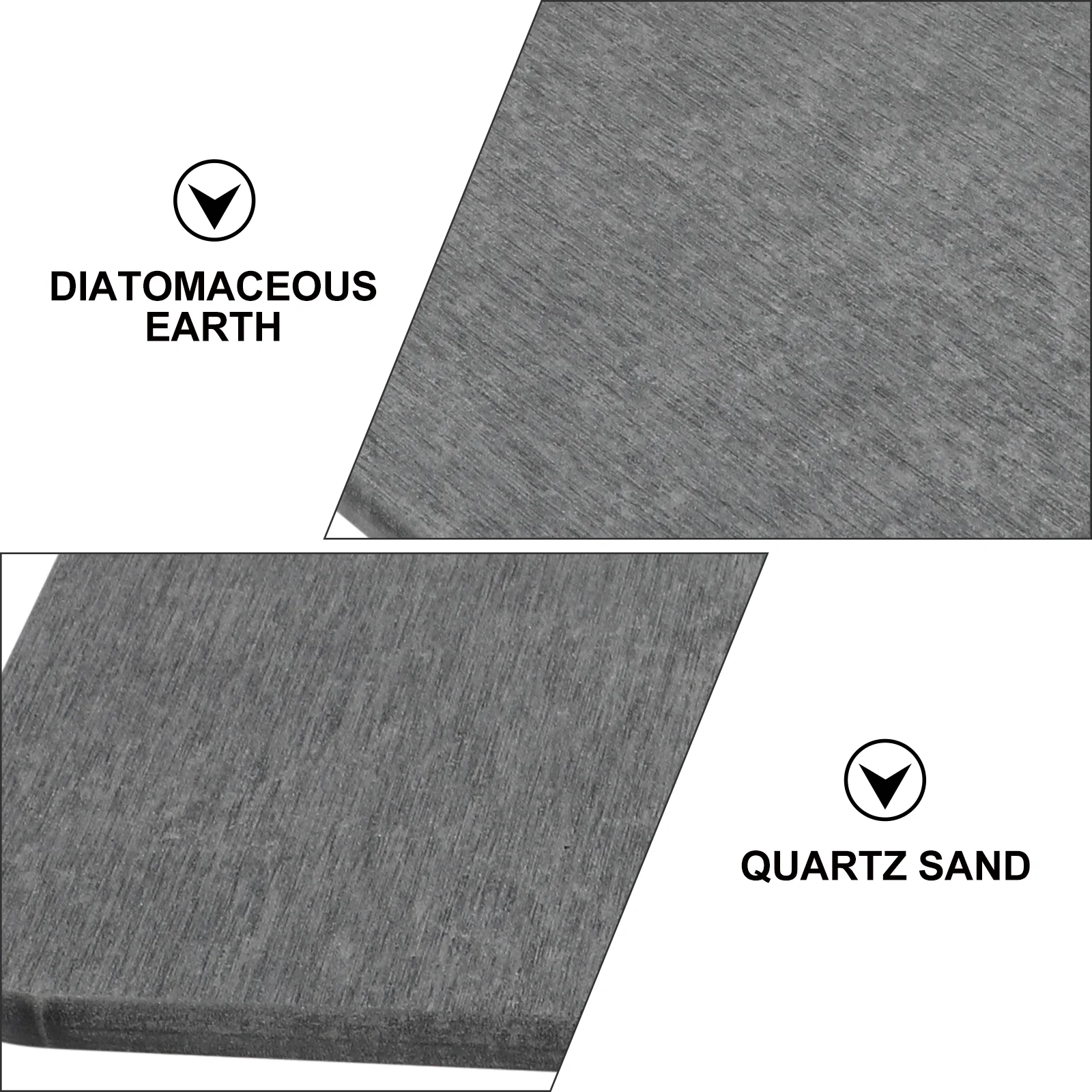 

Diatmaceous Earth Bath Non-Slip Floor Pad Quick Drying Anti-Skid Bathroom Household Use Soft Water Absorbing Floor For Shower