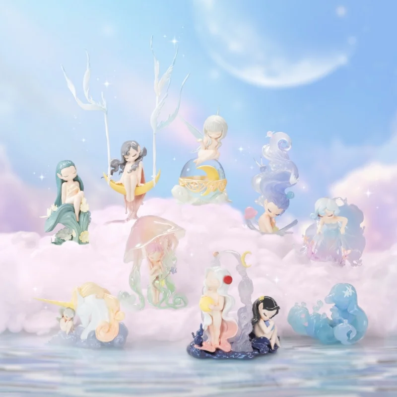 

SLEEP Genuine Dreamland Elves Series Blind Box Anime Figure Collectible Trendy Toys Doll Desktop Decoration Birthday Present