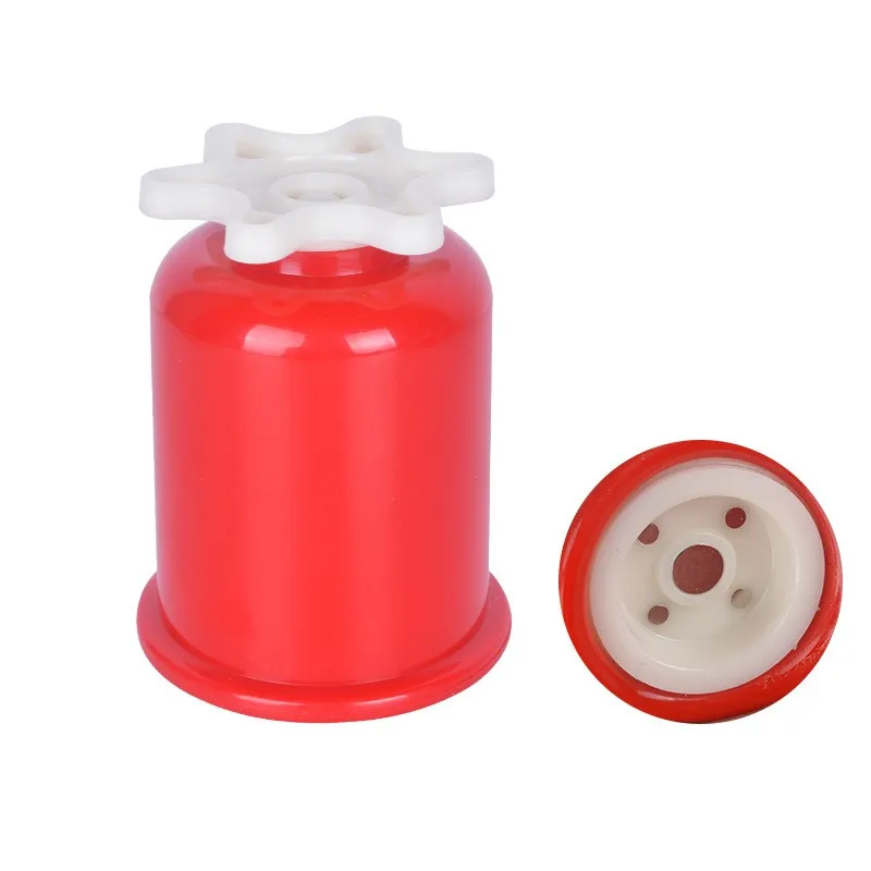 

4 pcs Petal hollow vacuum cupping device strong magnetic penetrating and comfortable hand-wringing vacuum red pot