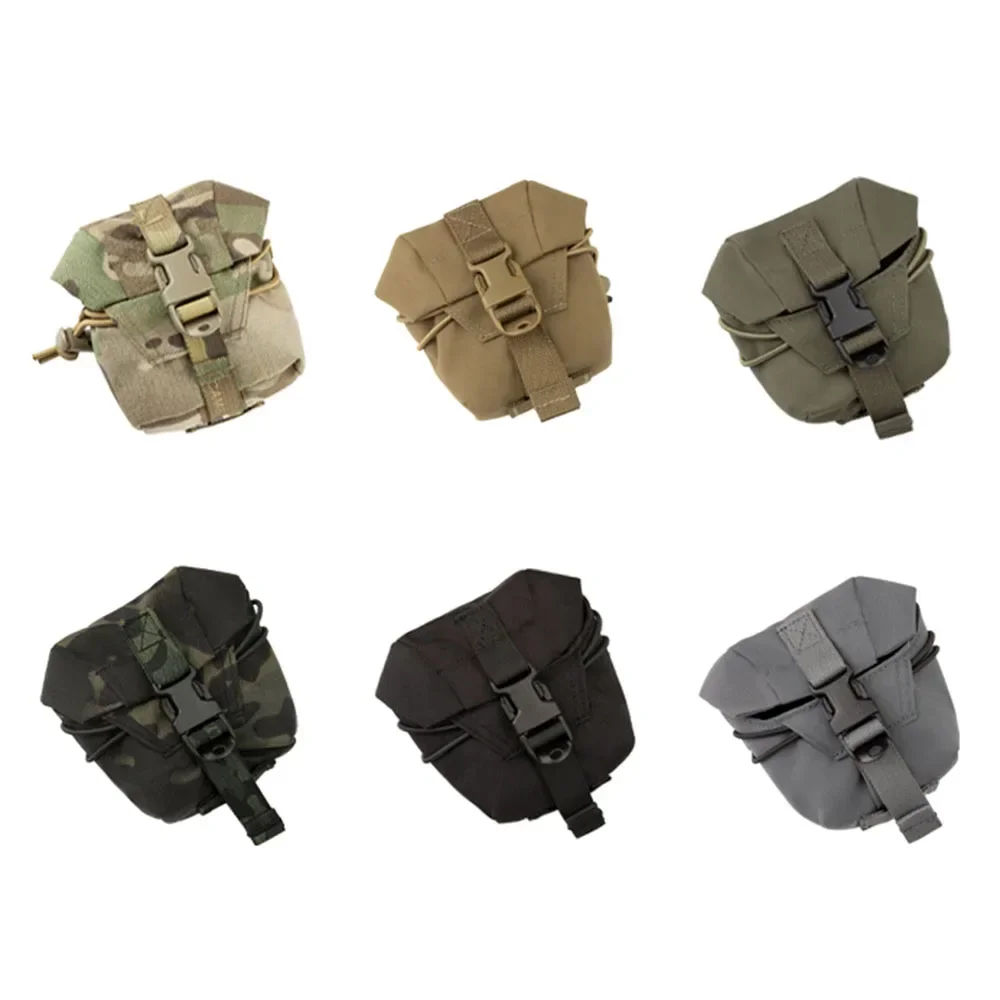 

Тактический подсумок M67 FRAG CP Style Single Molle для хранения на тактическом жилете, для наручников и гранат