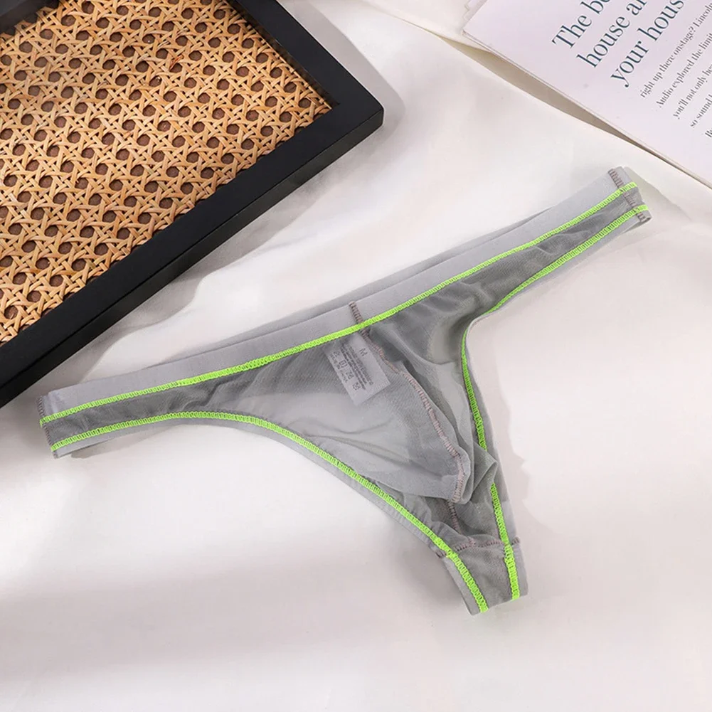 

Мужские прозрачные мужские трусы, сетчатые трусы с низкой талией, стринги, сексуальные мужские трусы Tоy, нижнее белье, дышащие трусы, трусики унисекс