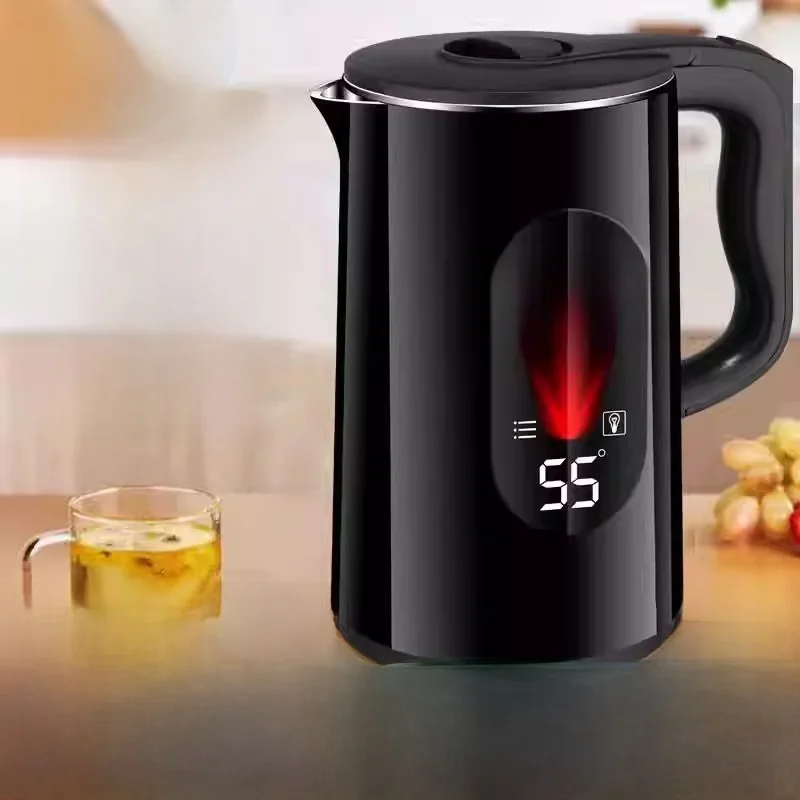 

Smart Stainl Steel Water Kettle Large Capaci for Home And Office Use Inteated Design with Temperature Control