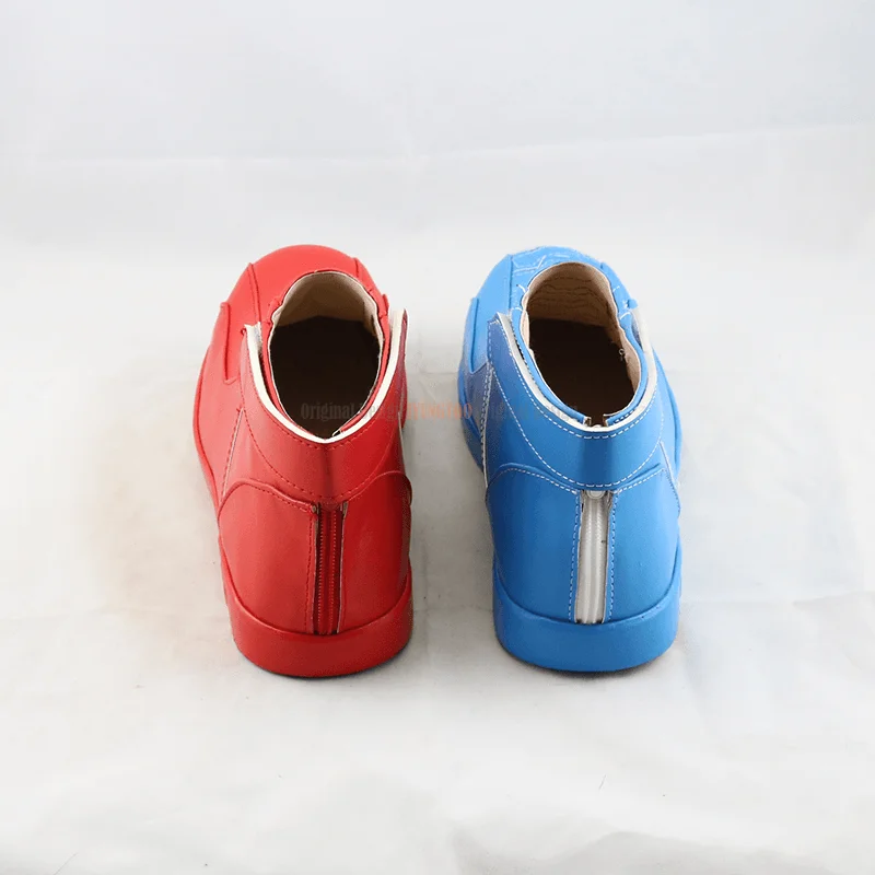 Kamen Rider Build Karakter Anime Sepatu Cosplay Sepatu Boot Properti Kostum Pesta