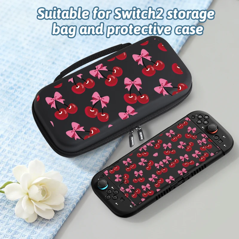 Protective shell for Switch 2 with carrying case, dual-use design, with card slot,multi-functional portable storage combination