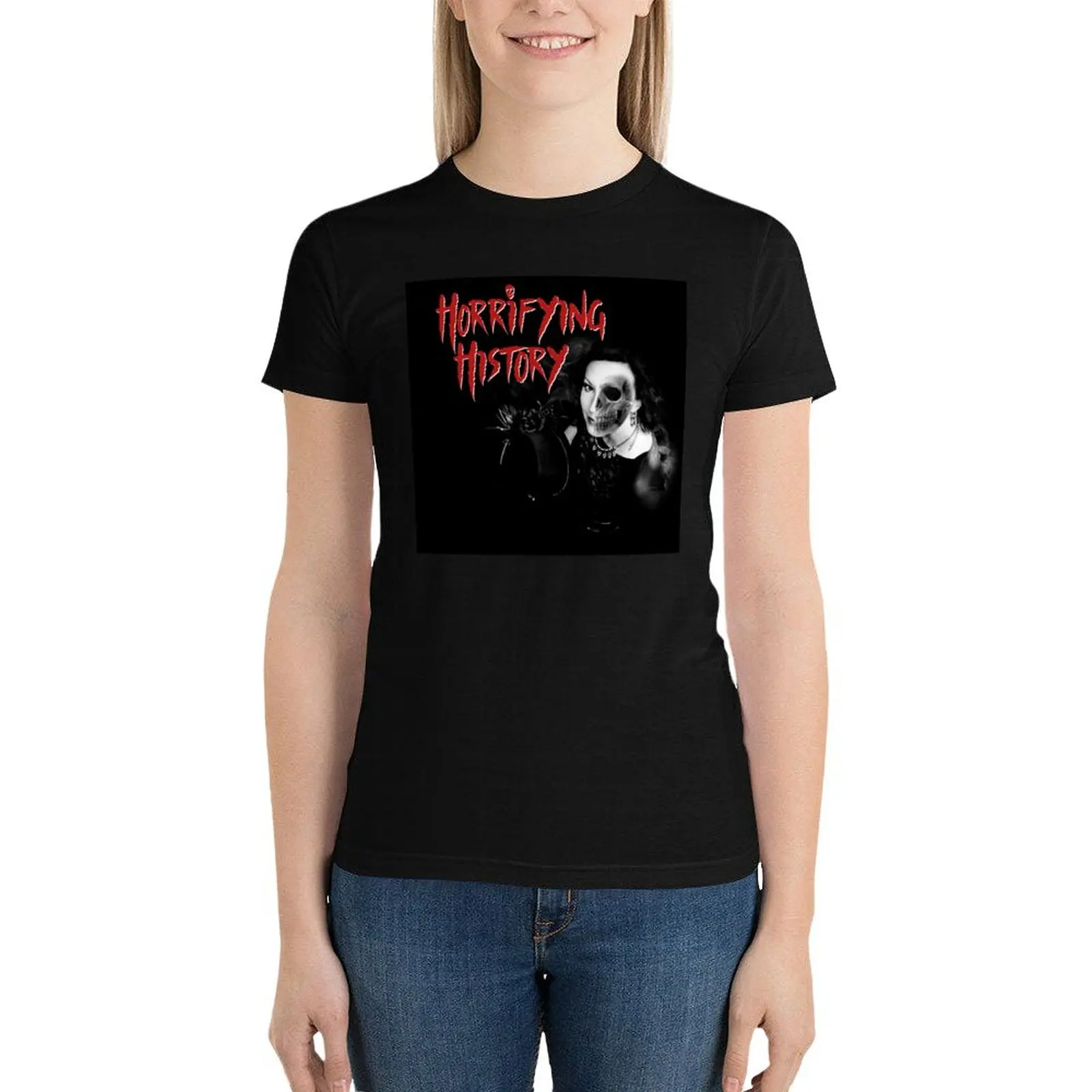 Horrifying History Year 3 Collection T-Shirt Aesthetic clothing vintage clothes female Women t-shirts