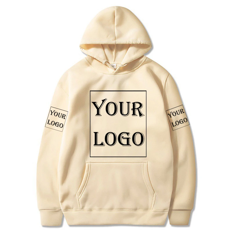 

Your Own Design Brand Logo/Picture Personalized Custom Men Women Text DIY Hoodies Sweatshirt Casual Hoody Clothing Fashion New