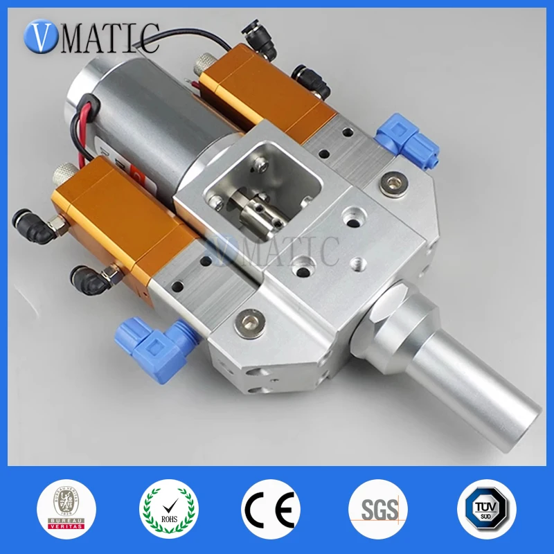 

VC-61 Electrical Motor Mixing Pneumatic AB Glue Dispensing Valve, Metal, Micro-Adjustable with Suck-Back, Anti-Drip
