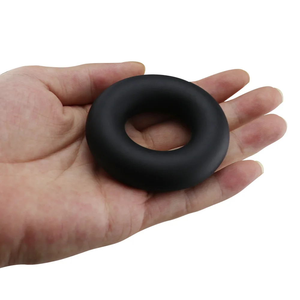 Anello del pene durevole in Silicone uomini adulti eiaculazione ritardo castità cazzo anello di erezione ingrandimento del pene giocattolo Bdsm per anello del sesso maschile