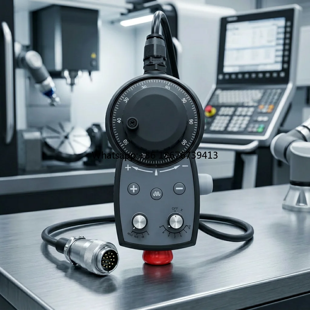 RSG6TR5-3M1L-100B Standard CNC Handwheel Pulse Generator MPG  Pendant