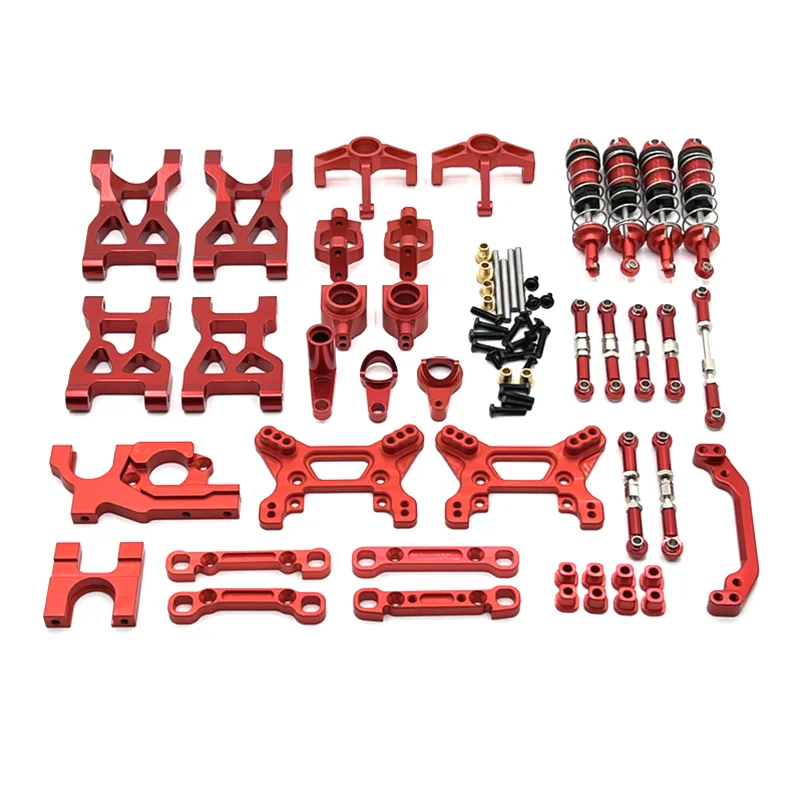 

Suitable For WLtoys 1/10 104072 RC Car Accessory Metal Upgrade Swing Arm Rod Steering Cup Kit