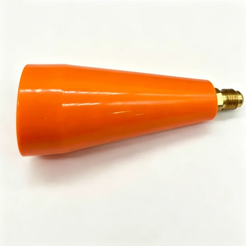 Nitrogen Purge Boot Tool for HVAC Refrigeration Systems Hands-Free Operation Fits 3/8-1-1/8in ACR Tubing 1/4 Connection