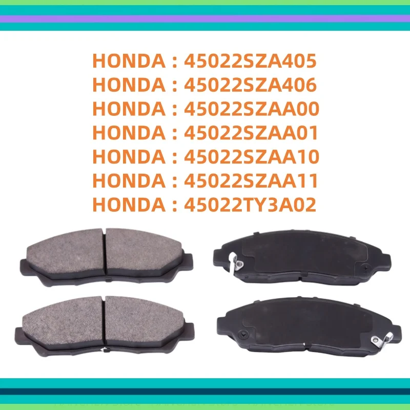 

For Honda Pilot (2nd Generation) (2008-2015) 3.5L Front Brake Pads/Auto Parts 04019