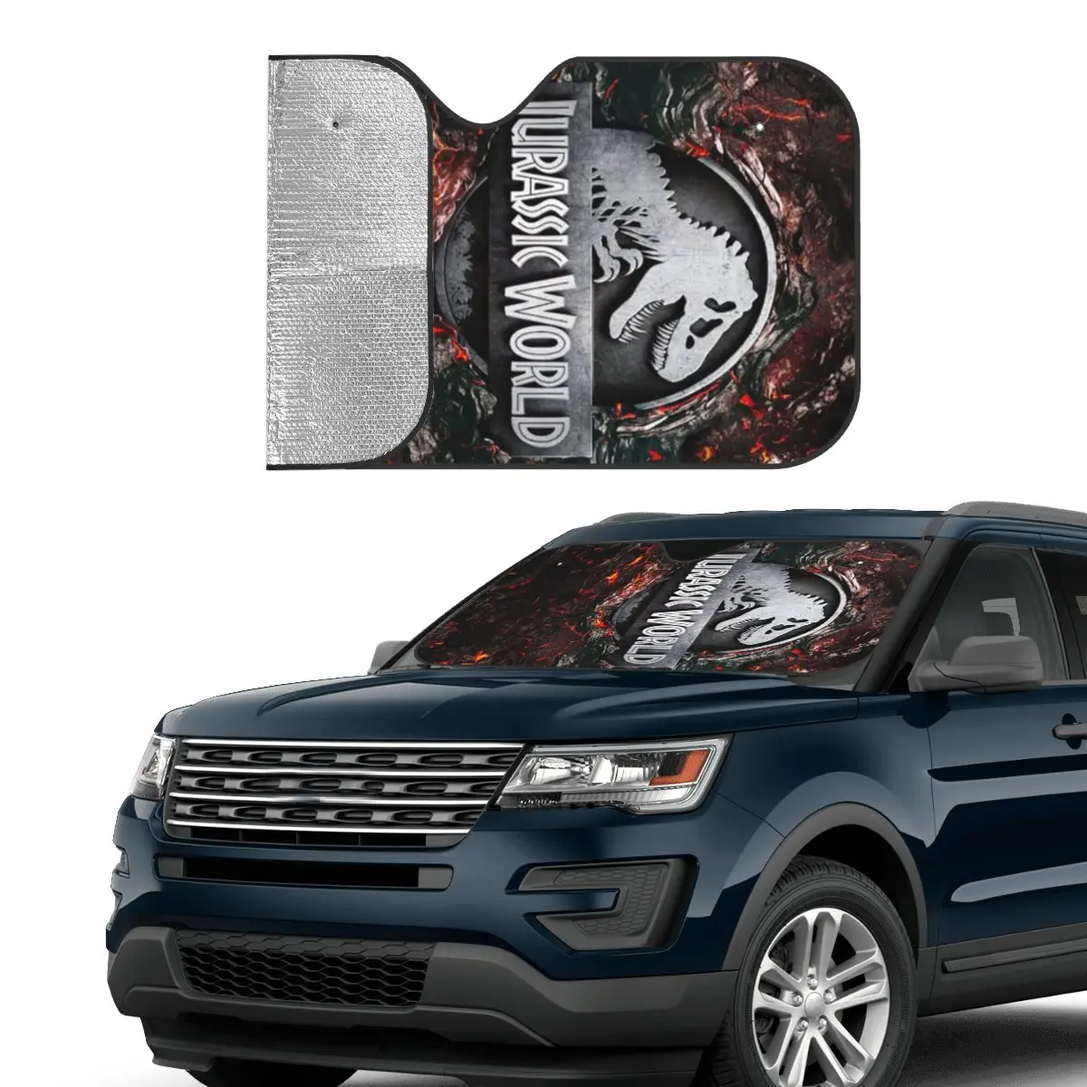 

Солнцезащитный козырек «Мир Юрского периода», лобовое стекло автомобиля, переднее лобовое стекло, солнцезащитный козырек, аксессуары, чехлы