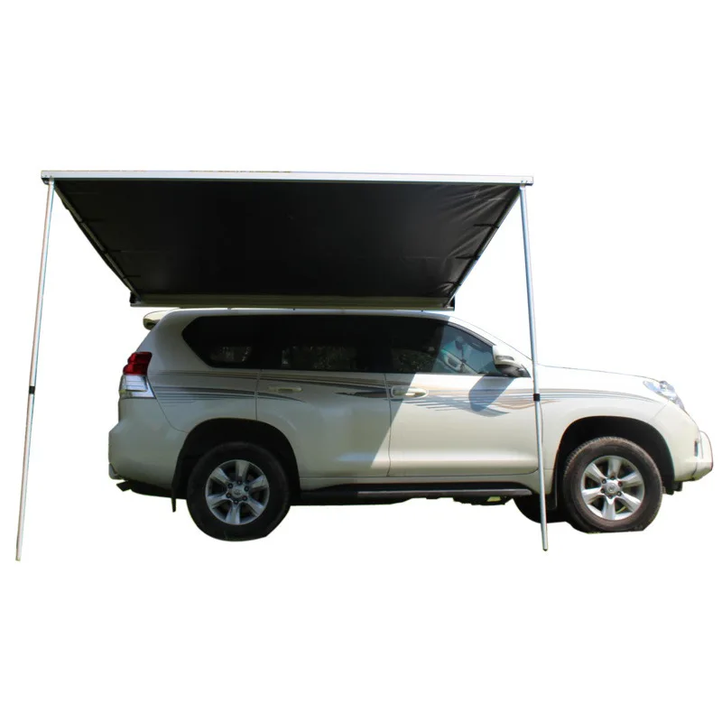 2.5*3m Aluminum alloy shell car side tent 4x4 flat car awning roof camping RV awning tent custom logo factory car side camping