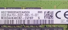 

For M393A4K40CB2-CVFBQ 32G 2RX4 PC4-2933Y REG ECC