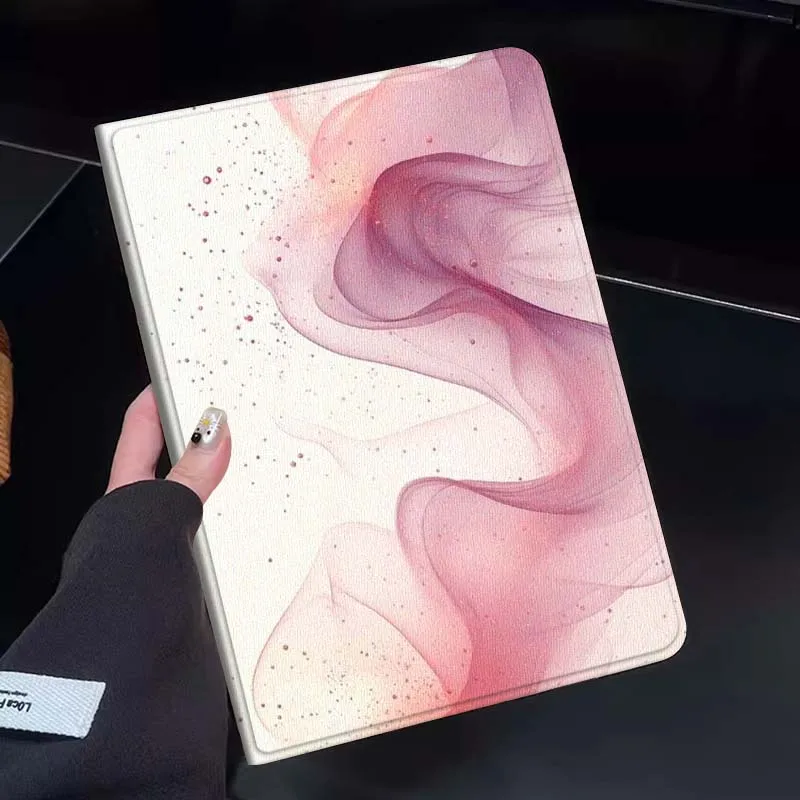 

Pink Purple Smoke Flow Gift Tablet Case For Huawei Honor MatePad MediaPad Air 5 6 7 11 V6 V7 V8 V9 X9 X8 T10 T10s C5e T5