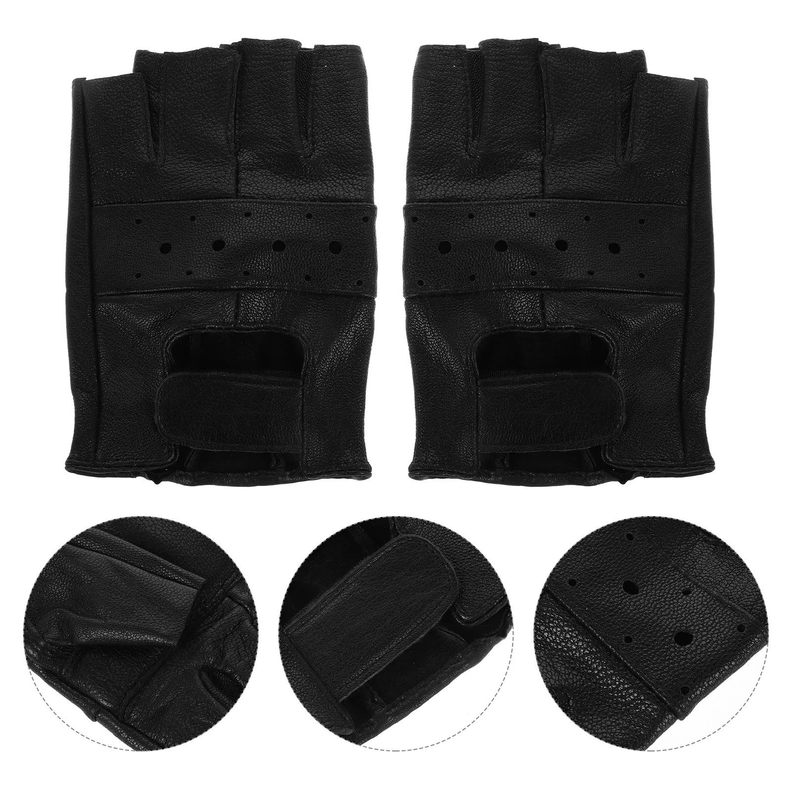 

1 Pair Breathable Half Finger Cycling For Men Anti-Slip Outdoor Sports Fitness Biking Gloves Durable Flexible Motorcycle Riding