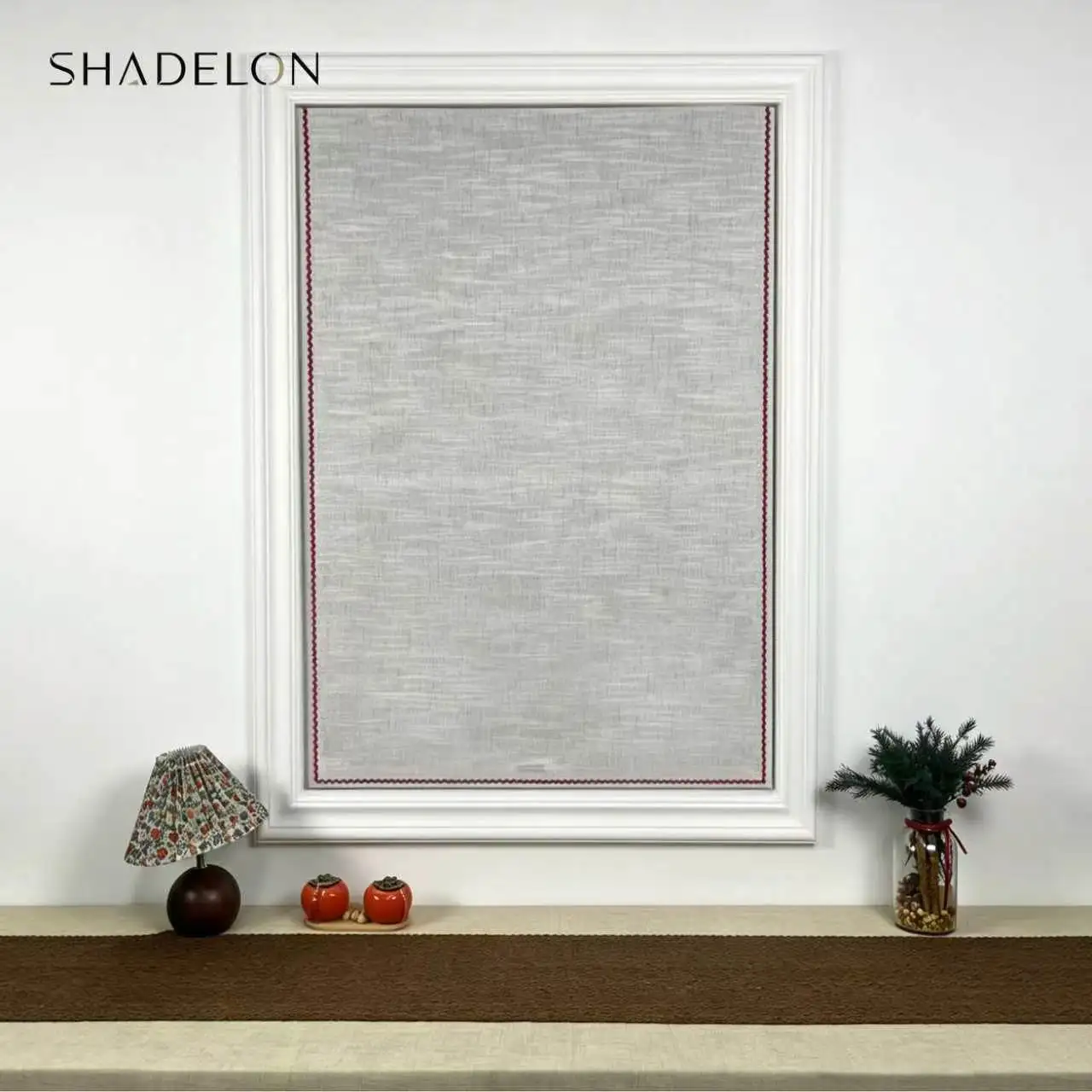 Customizable High End Fabric A Grade Material Manual Spring Roman Blinds For Window Treatment And Privacy