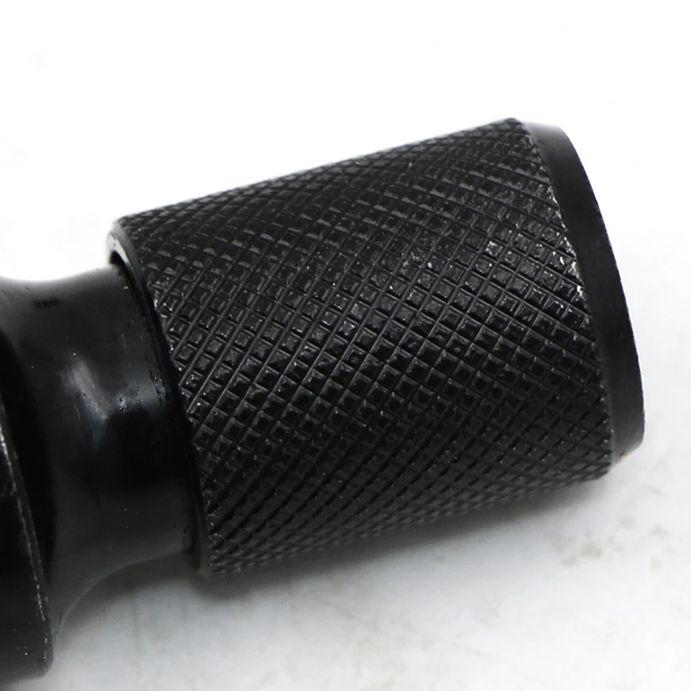 Electric Wrench Driver Chuck Adaptor 12 Drive to 14 Hex Drill Bit with Non Slip Pattern for Mechanical Maintenance