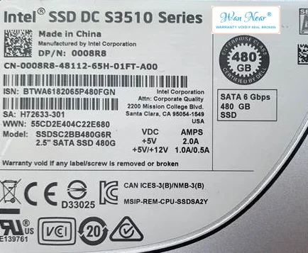 

Для 480GB SD3510 480G Enterprise 0008R8