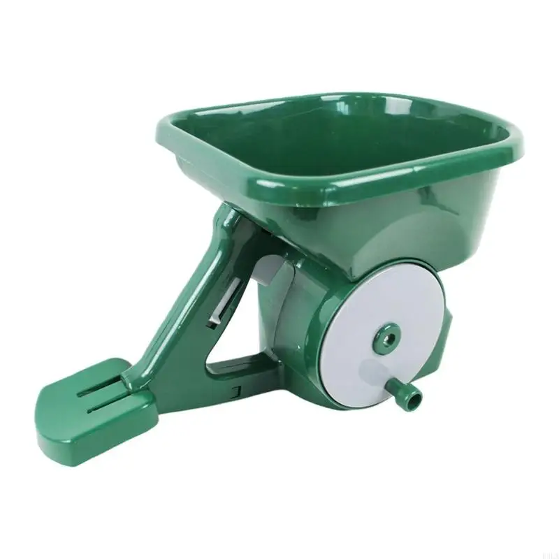 

2025 Новые портативные ручные кривошипные разбрасыватели, регулируемые для солевых удобрений, посева садовых газонов