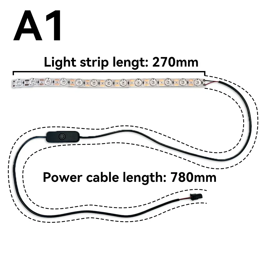 3D Printer RA95 Filling Accessories 24V A1/A1 Mini Bamboo Laboratory Ultra Bright LED Light Strip