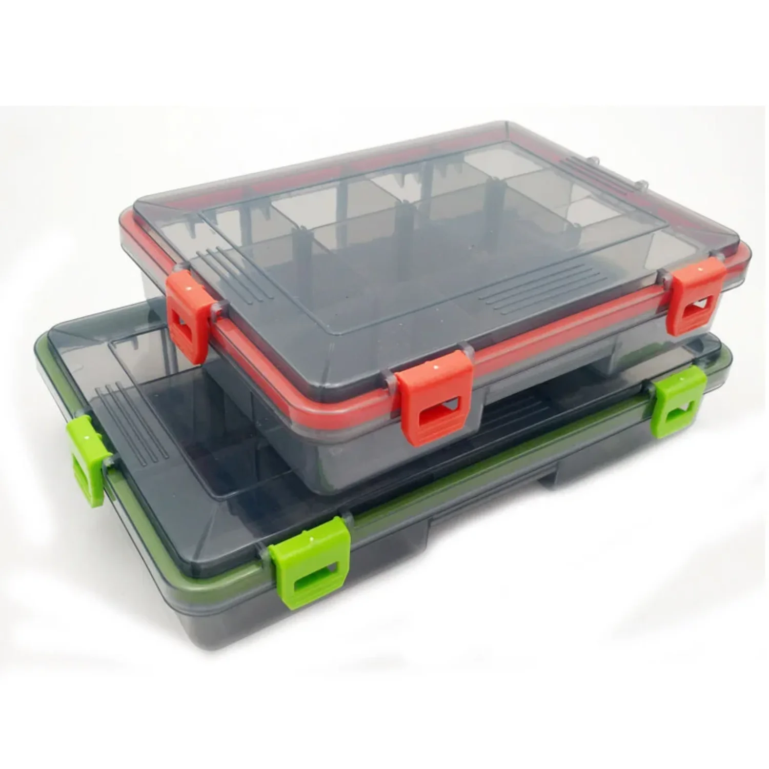 Large Capacity Fishing Tackle Box Lure Tool Box Fishing Gear Accessories  Box with Inserts  Box Fish Hook Lure