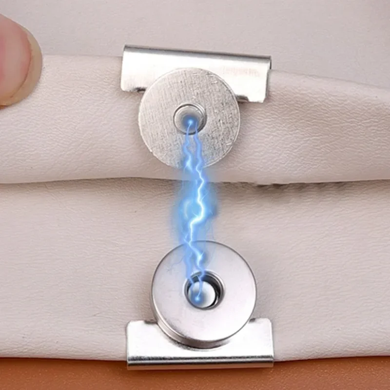 1/10pairs Magnetic Snap Fasteners Clasps Buttons Handbag Purse Wallet Closures Snap Clasps DIY Craft Bags Parts Accessories