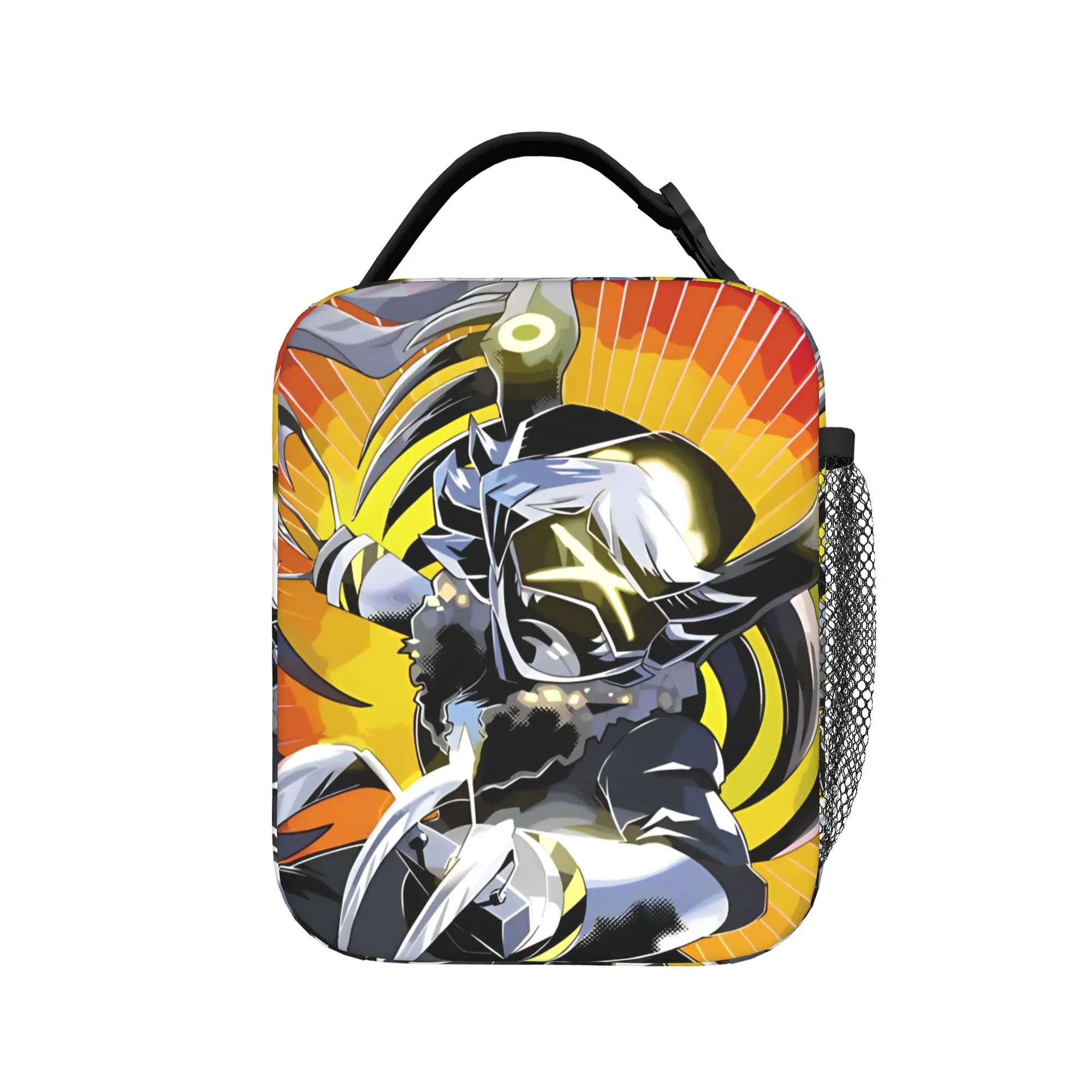 Murder Drones Insulated Lunch Bag Cooler Bag Reusable,Meal Container Retro Cool  Portable Tote Lunch Box Men Women Work  Picnic