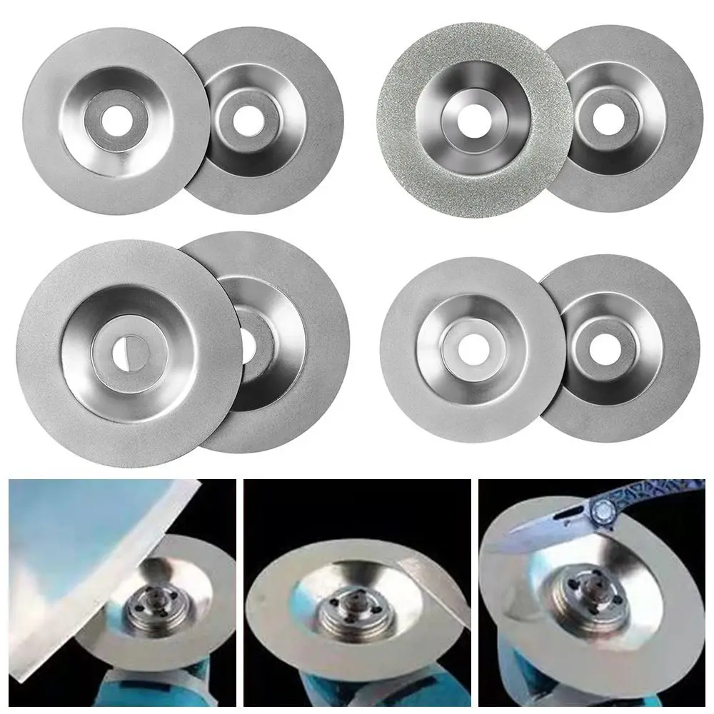 Durable 100MM Connecting Rod Polish Metal Abrasive Disc Diamond Sand Sharpening Stone Slice Angle Grinder Disc Angle grinder