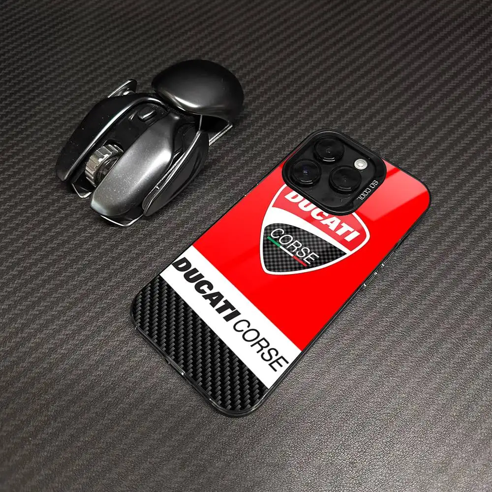Motorrad-Rennsport Ducati Handyhüllen für iPhone 17 16e 15 14 13 12 11 Plus Pro Max ProMax Bunte Schutzhüllen – Detail 6