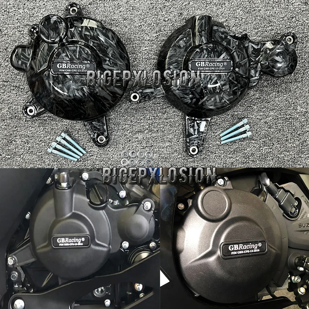 GSX-S125 2025 NEW Forging Lines Printing Motorcycles Engine Protective Cover For SUZUKI GSX-R125 & GSX-S125 2018-2025