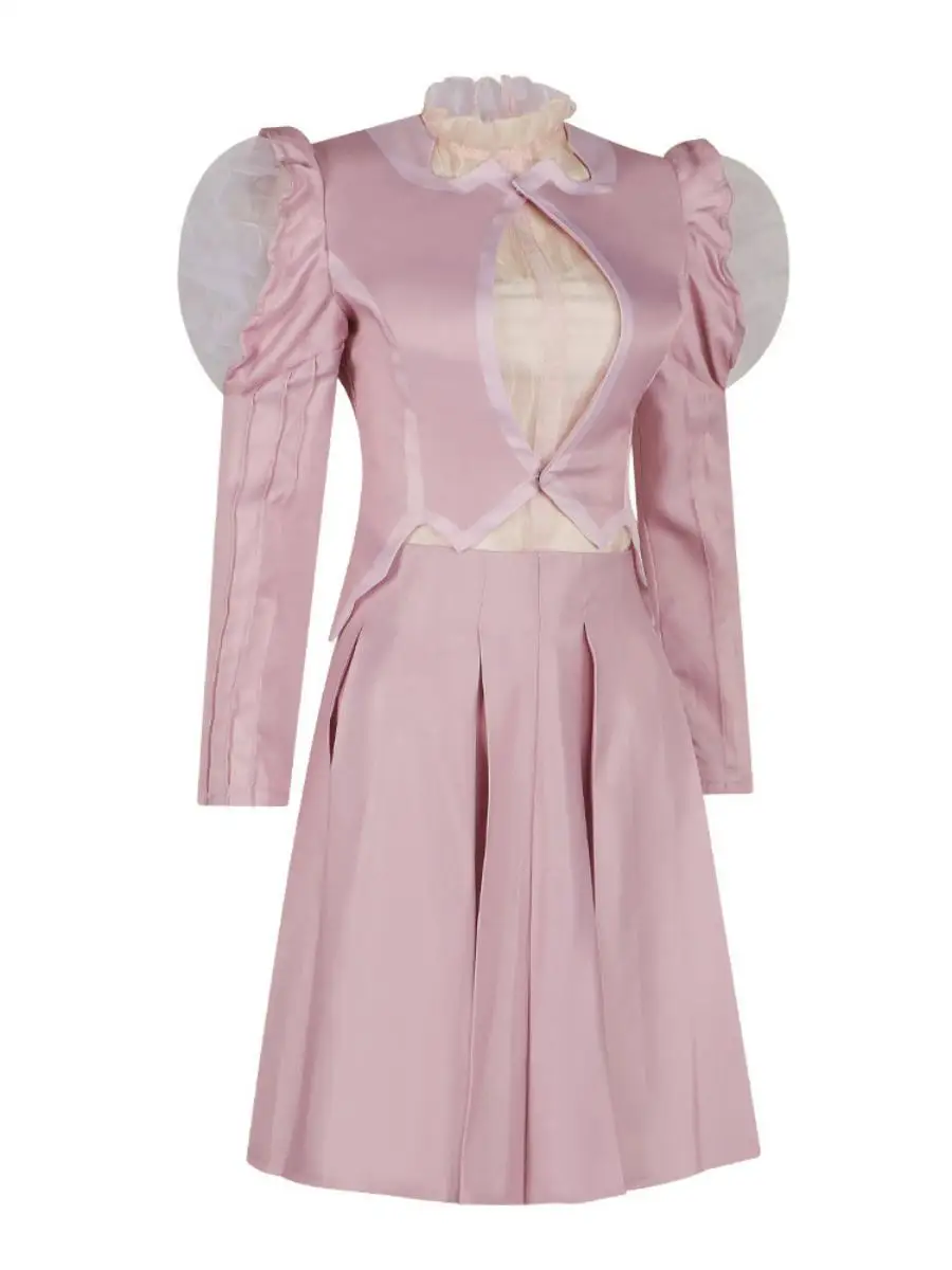 ชุดคอสเพลย์แม่มดเวทมนตร์ กลินดา จากภาพยนตร์ สำหรับการแสดงฮาโลวีน ชุดแม่มดผู้หญิง ชุดการแสดงบนเวทีแบบจีนดั้งเดิม