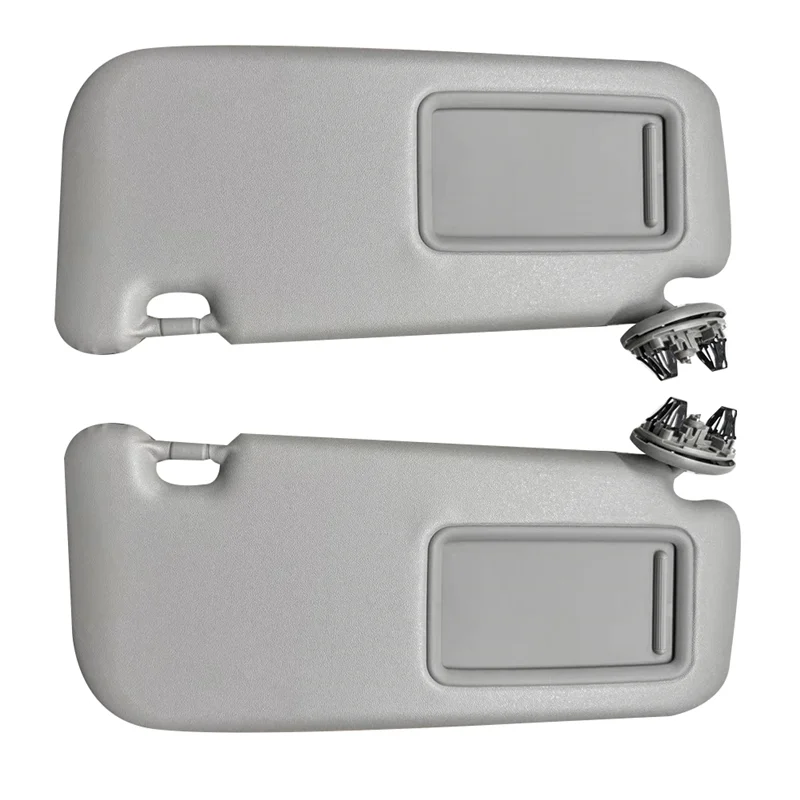 

Left+Right Car Sun Visor Makeup Mirror Sunshade For Toyota Corolla 2007-2013 Windscreen Sun Visor Pull Vanity Mirror Replacement