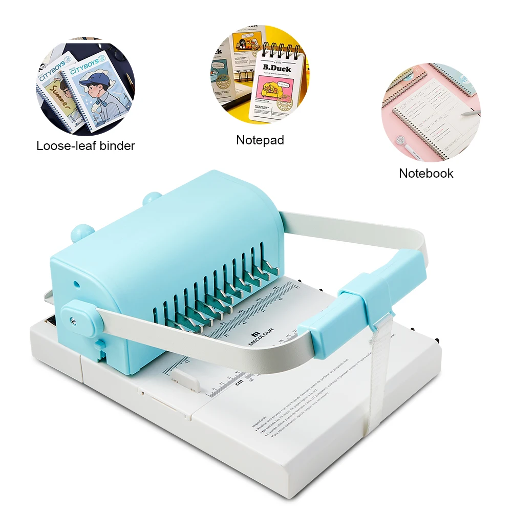 

Машина для переплета двойной пружиной 2:1, 12-дырочный мини-перфоратор и биндер для DIY-поделок