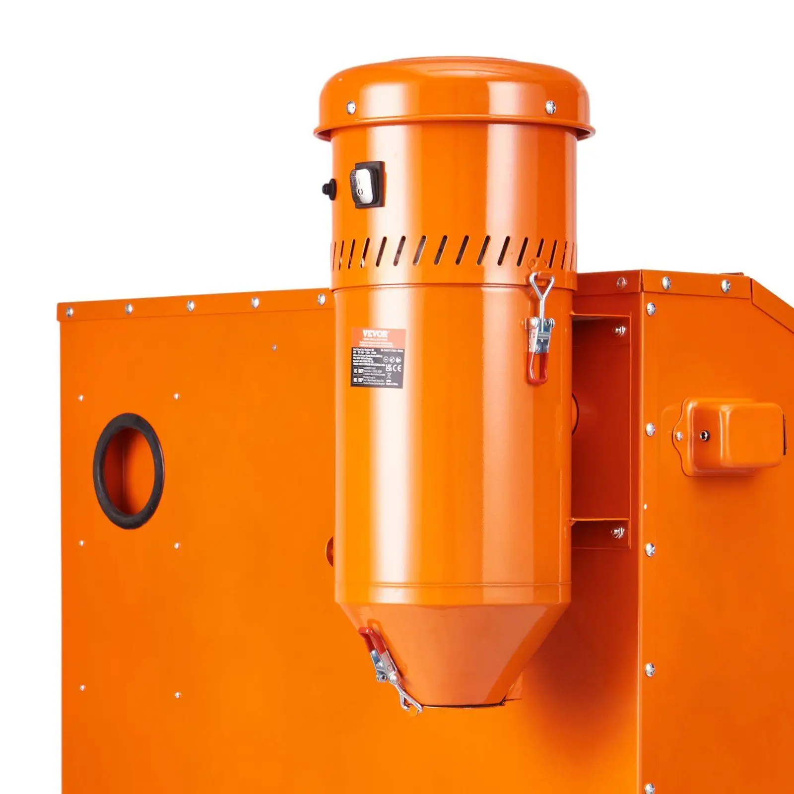 

Powerful 1.6HP Dust Collector 1.8gal Tank 2in Inlet for Effective Recycling of Sandblasting Media Quiet Operation
