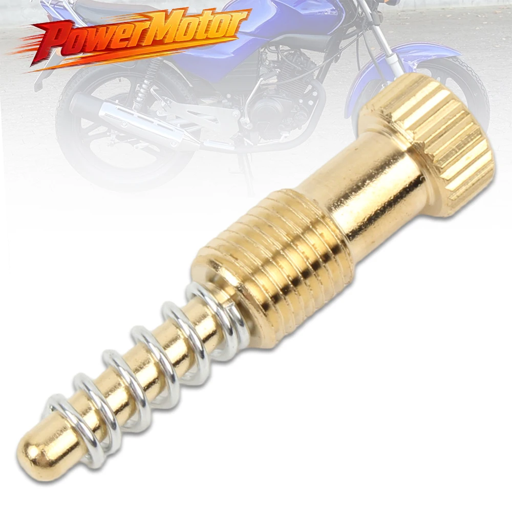 Motorrad-Vergaser VM22 Luftmischschraube Leerlaufdrehzahl-Einstellschraube für Yamaha Mikuni Vergaser YBR 125 ATV Dirt Bike