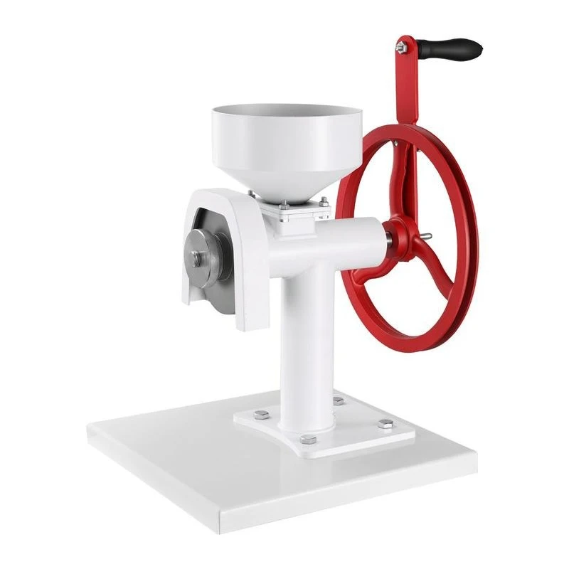 

Manual Grain Mill with Flywheel, Hand-Crank Corn Grinder, Heavy-Duty Carbon Steel Wheat Grinding Mill with Adjustable Fineness & 0.53 Gallon Hopper for Grains Spices Coffee Beans Nuts