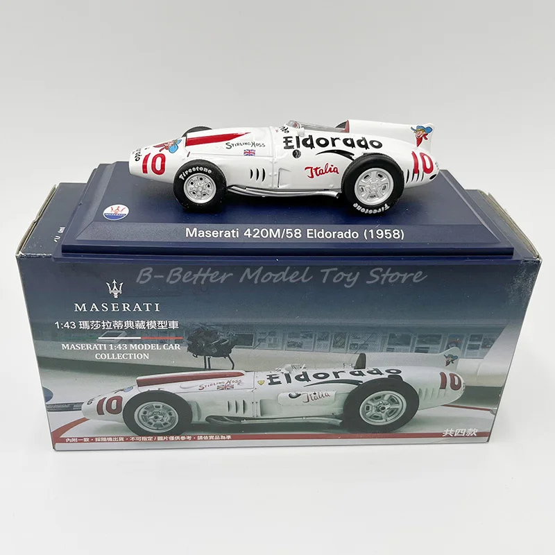 

1:43 Diecast Car Model Toy Maserati 420M/58 Eldorado (1958) Replica Collector Edition