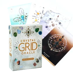 Crystal Grid Oracle Deluxe Edition Cards Deck by Nicola McIntosh Tarot 72 cards Crystal Kingdom Energy