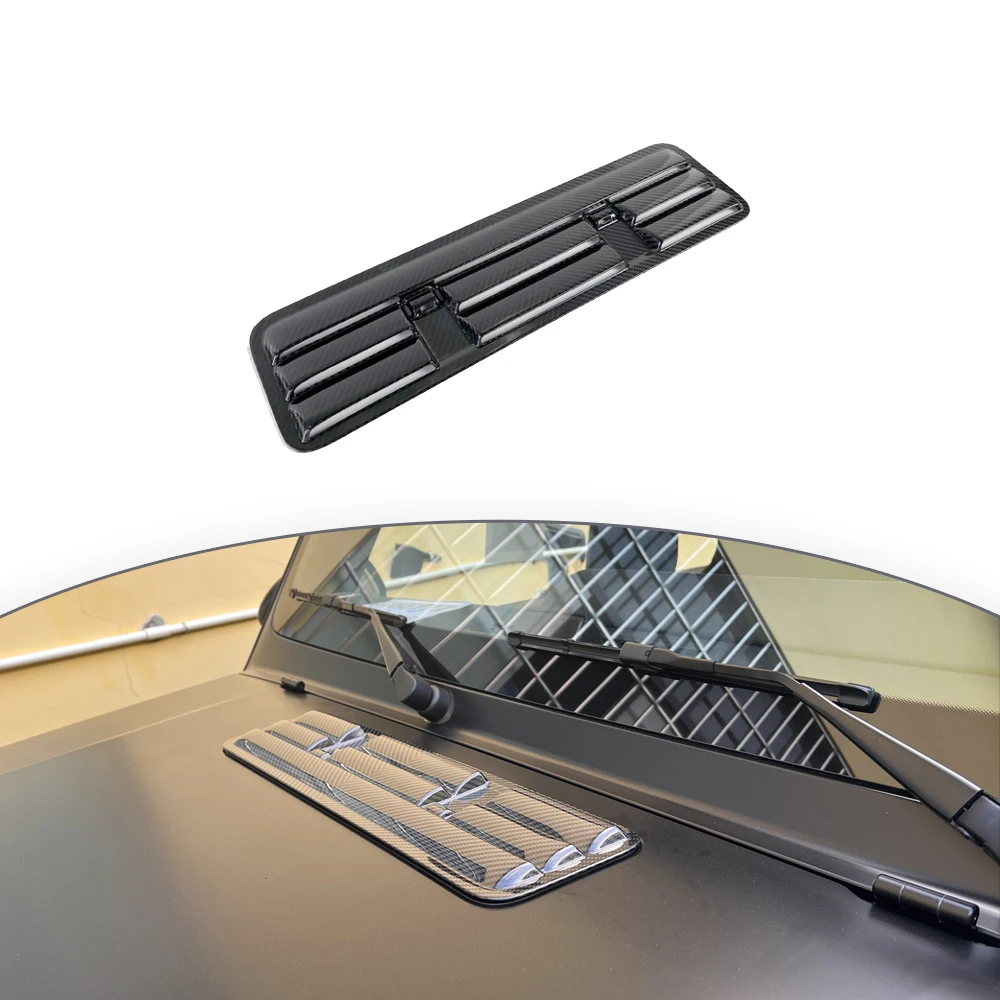 

Dry Carbon Fiber W465 M Style Hood Air Vents Car Accessories Hood Bonnet Air Vent for G Class Exterior Auto Parts