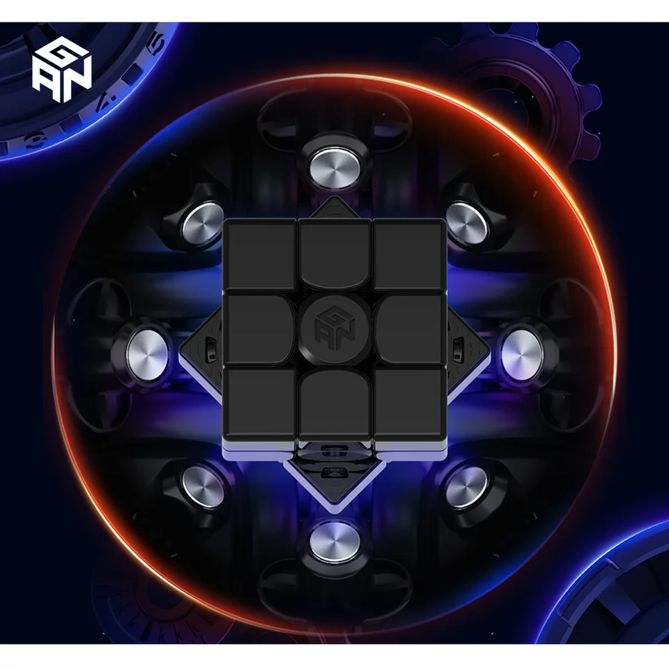 Cubo Mágico GAN 13 Maglev UV 3x3 – Magnético Y Sin Pegatinas – El Flagship De GAN Con 88 Imanes – Velocidad Y Precisión Para Expertos Y Principiantes