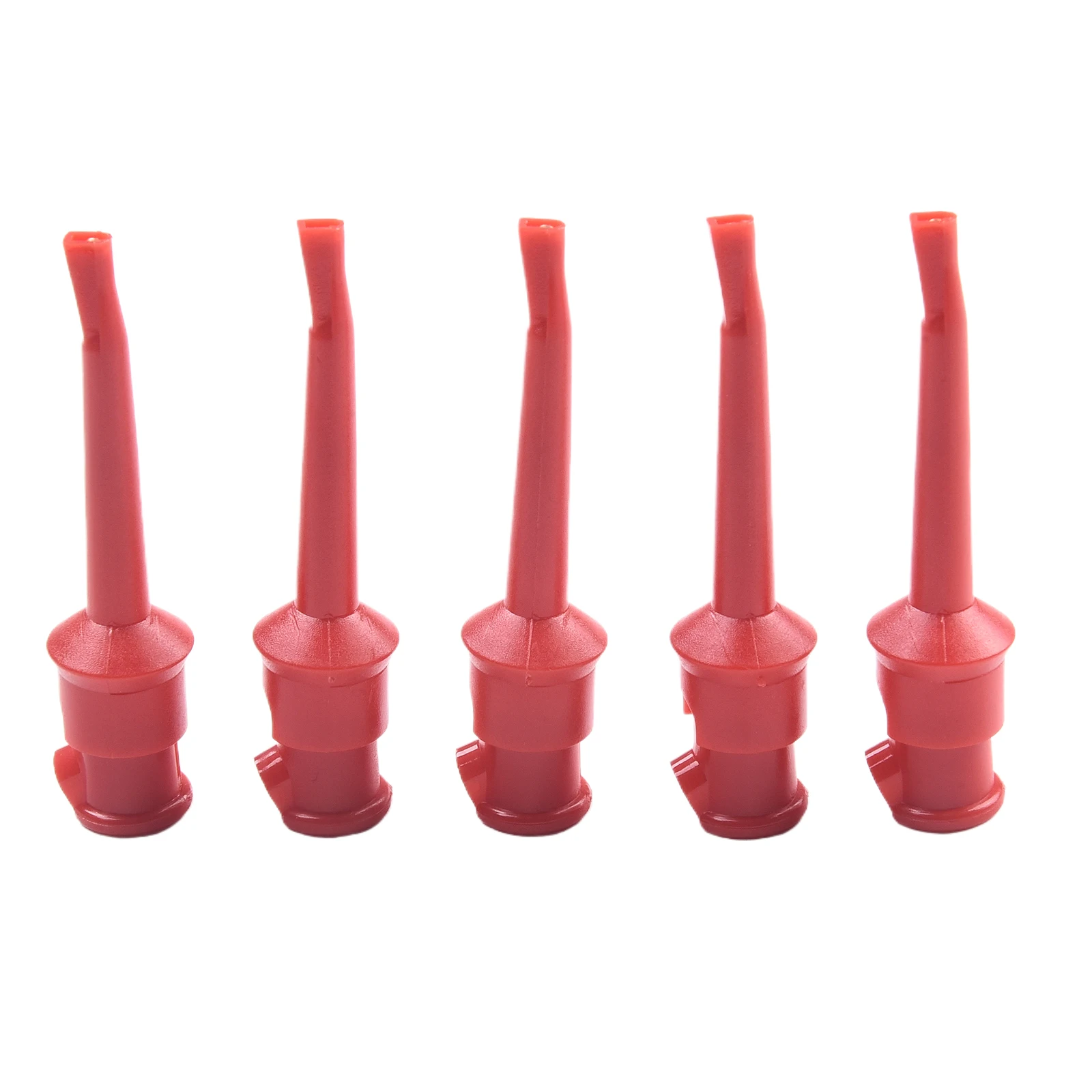 10pcs Test Hook Clips Probes with For Mini Grabber PA Connector for Electronic DIY Tool Kits and Accurate Circuit Testing