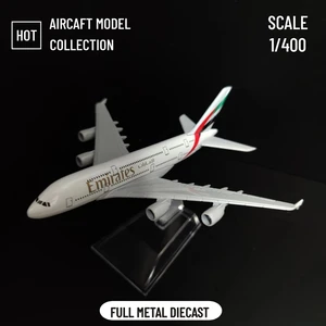 Voando Emirates Avião Modelo de Brinquedo para Meninos, Metal Aircraft Replica, A380, B777 Airlines, Aircraft Diecast, Miniatura, Home Decor, Escala 1:400 10 principais vendas avião emirates a380 - №2